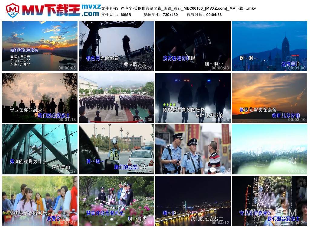 严克宁-美丽的海滨之夜_国语_流行_MEC00160